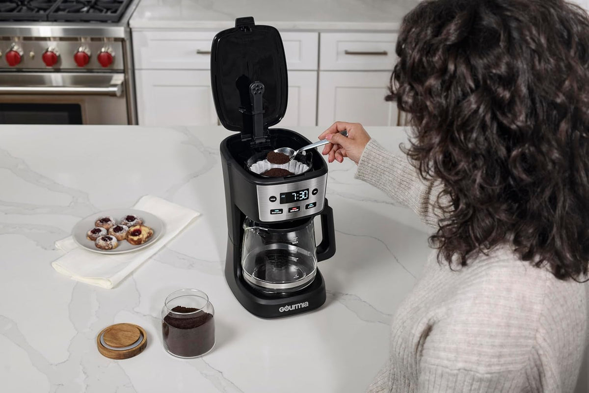 12-Cup Digital Programmable Drip Coffee Machine K626