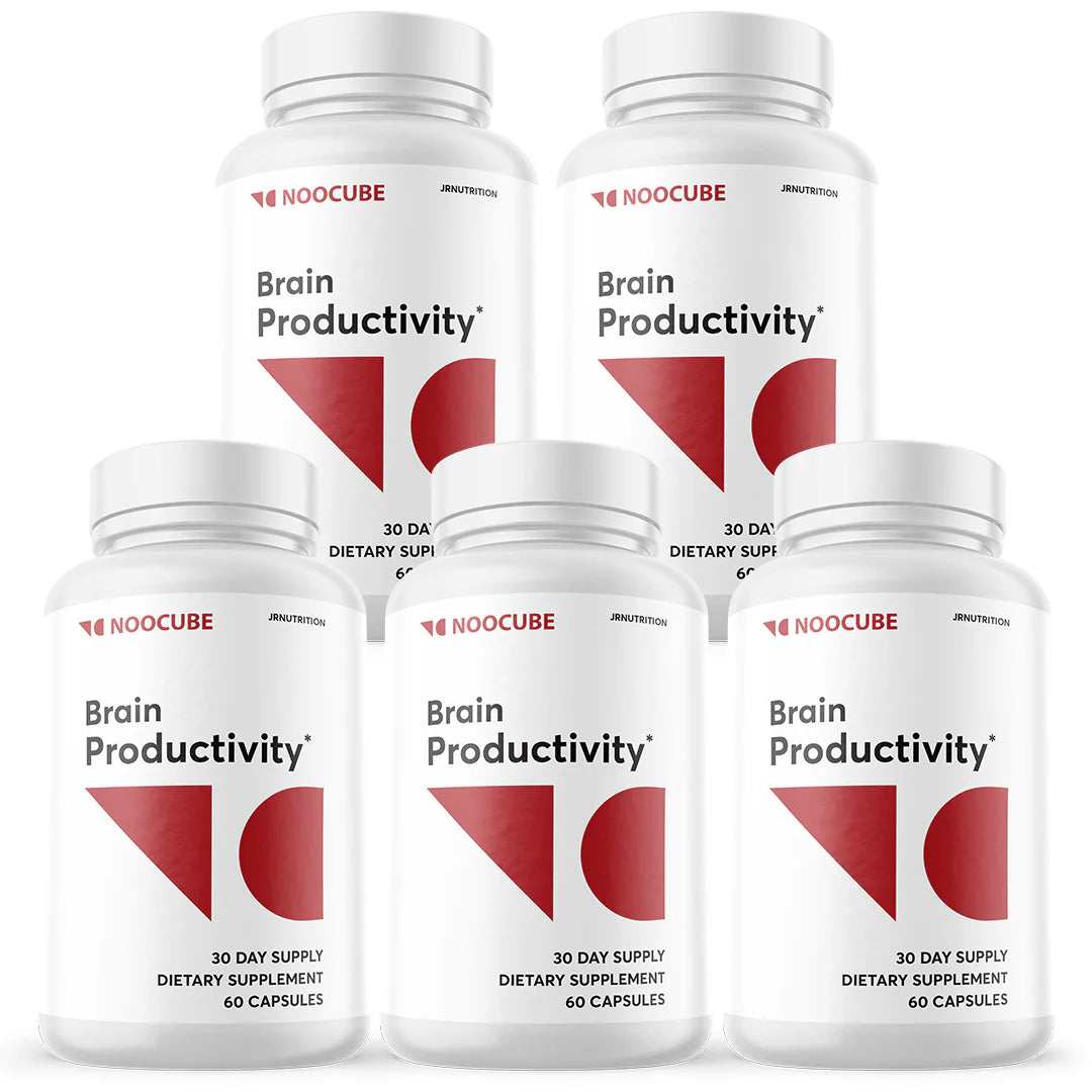 Brain Support Dietary Supplement 60 Capsules 5 Pack F60381