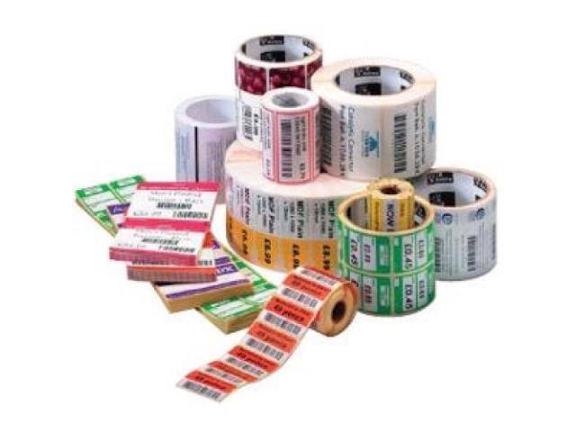 Zebra Label Paper 4x1 Coated 6 Rolls/Case W378