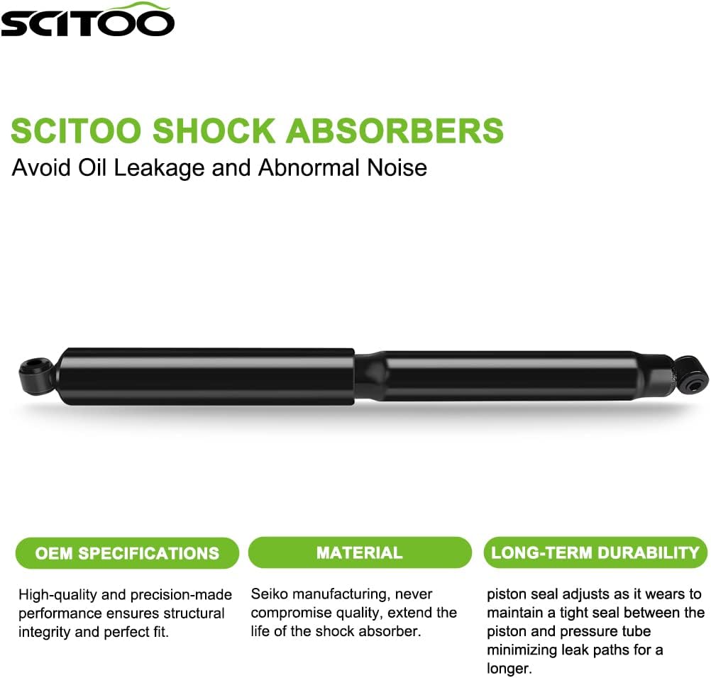 Rear Pair Gas Struts Shock Absorbers, Set of 2 P888