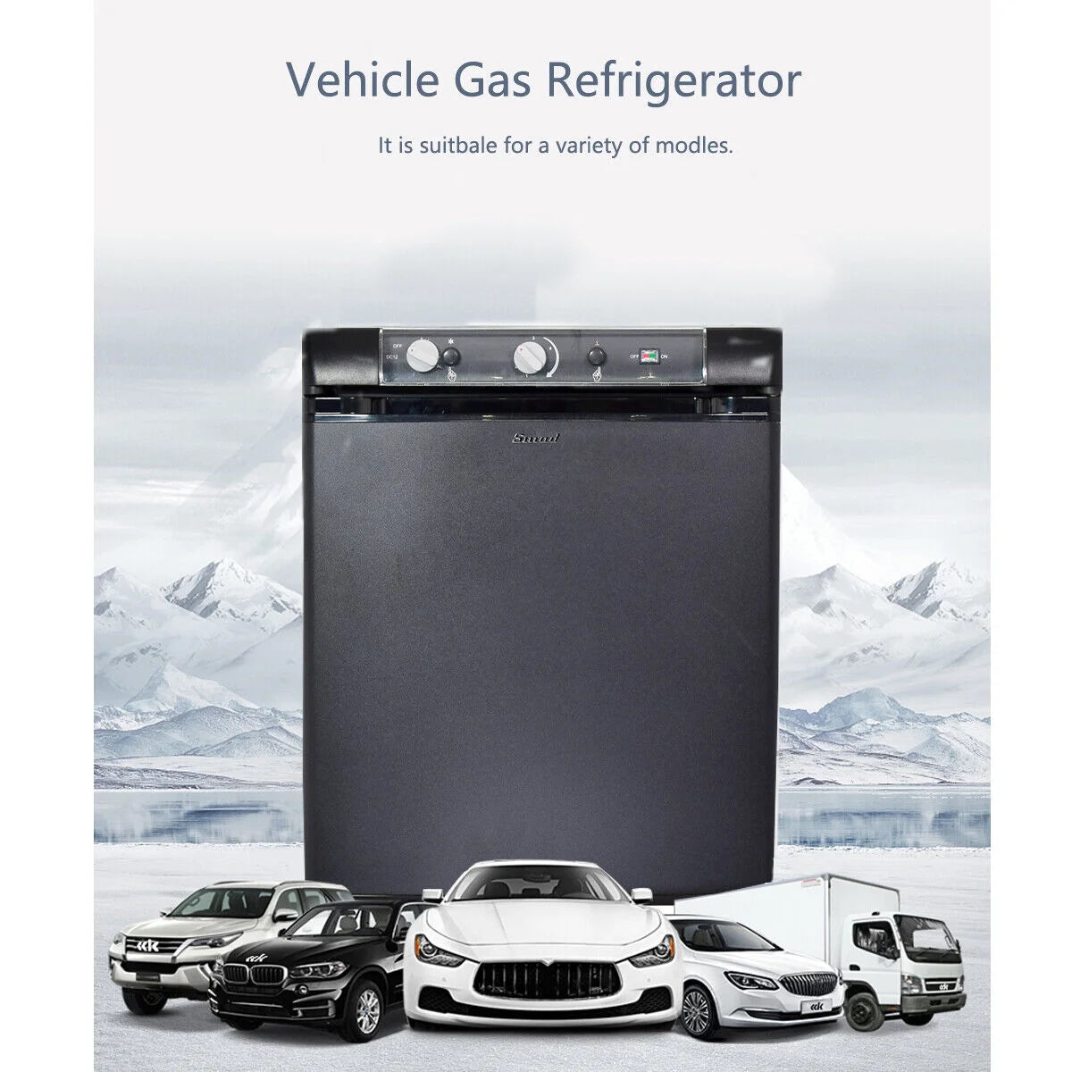 2.1 Cu Ft Propane Gas RV Compact Refrigerator P483