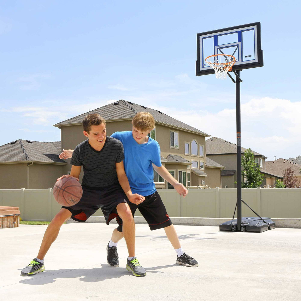 48-Inch Polycarbonate Portable Basketball Hoop E22271
