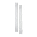 Primed Polyurethane Double Panel Pilaster Moulding with Plinth Block J7775