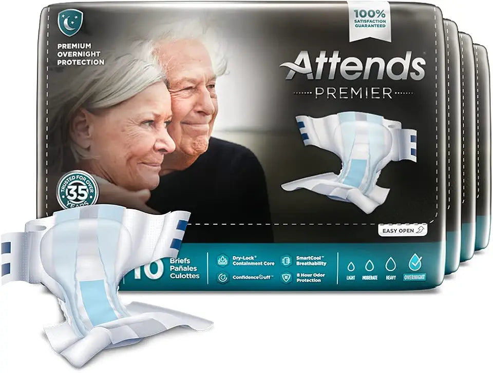 X-Large Adult Incontinence Disposable Briefs 40ct A366786