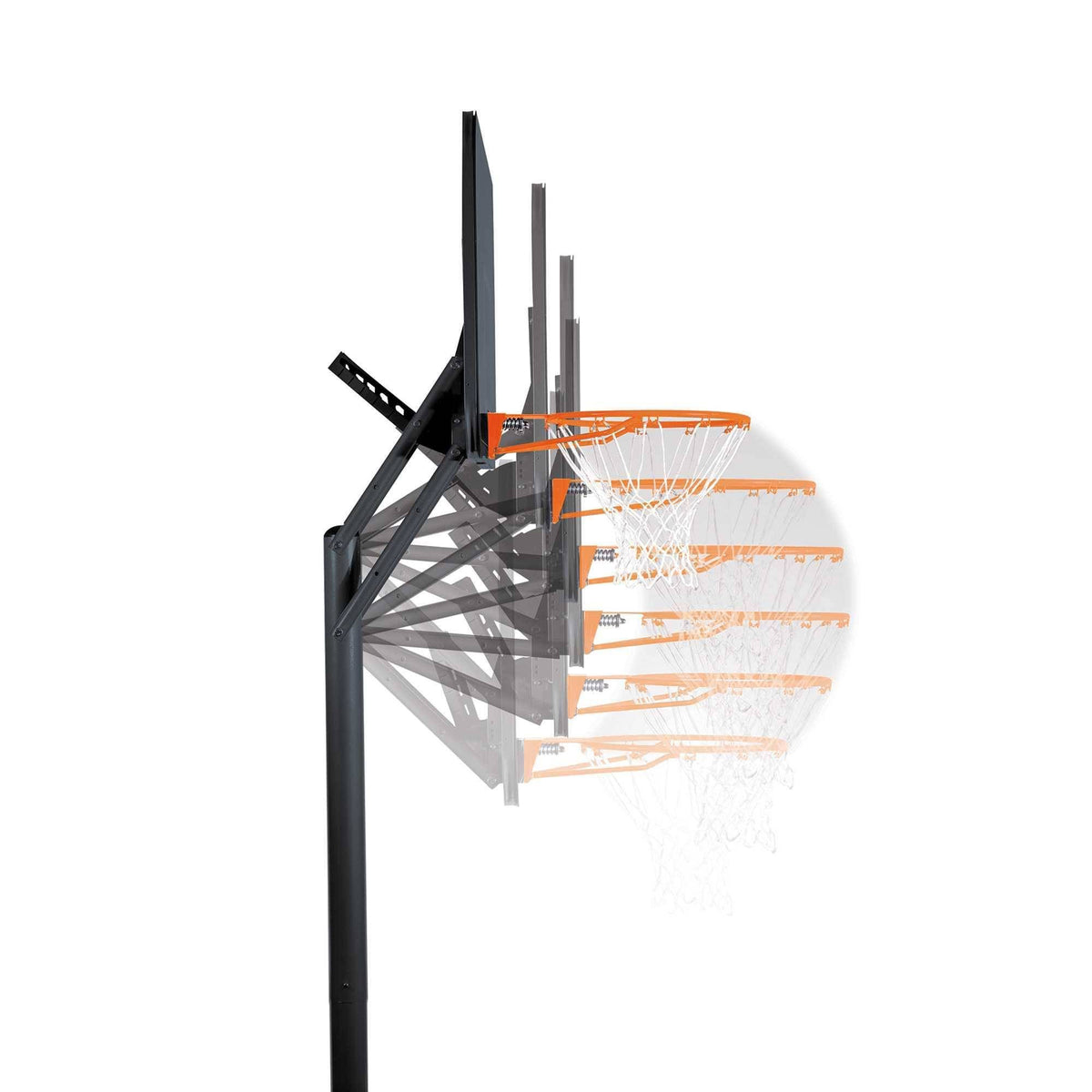 48-Inch Polycarbonate Portable Basketball Hoop E22271