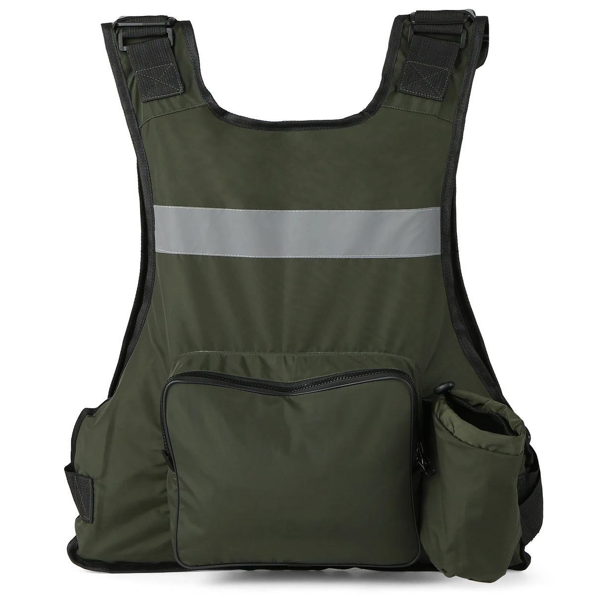 Adjustable Fly Fishing Jacket Vest with Open Sides U6837
