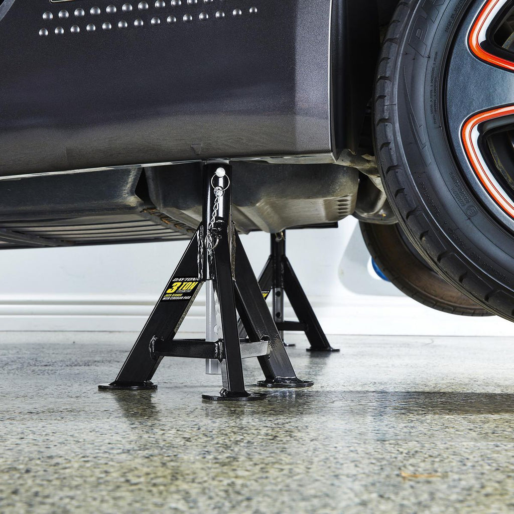 3 Ton Jack Stands with Circular Pads W691