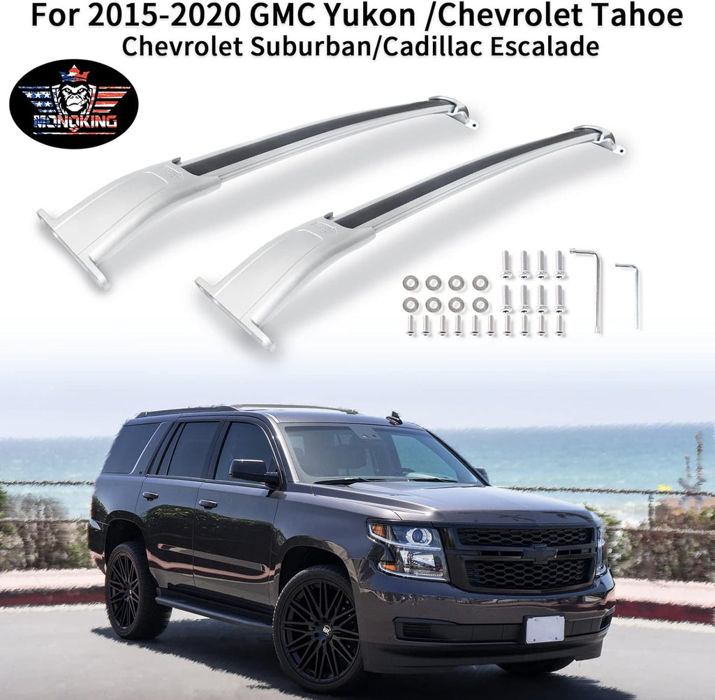 Roof Rack Crossbars Aluminum Alloy Cargo Racks Max Load 200 LBS Black V4200