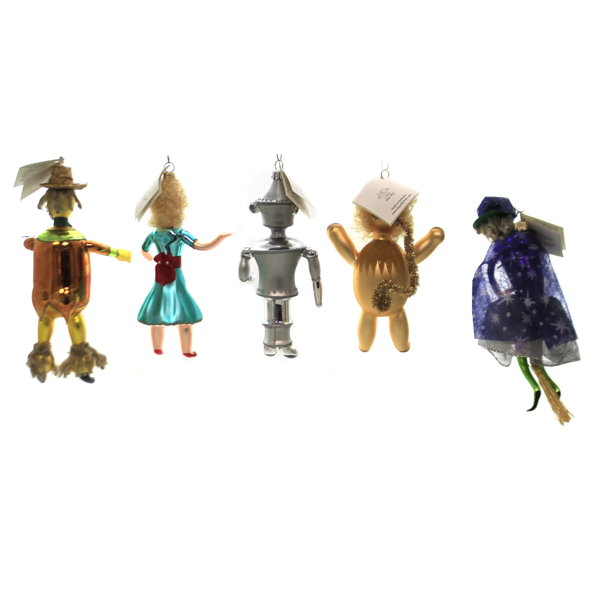 Italian Ornaments Glass Dorothy Lion Tinman Scarecrow E271792