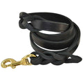 Braided Leather Leash W254