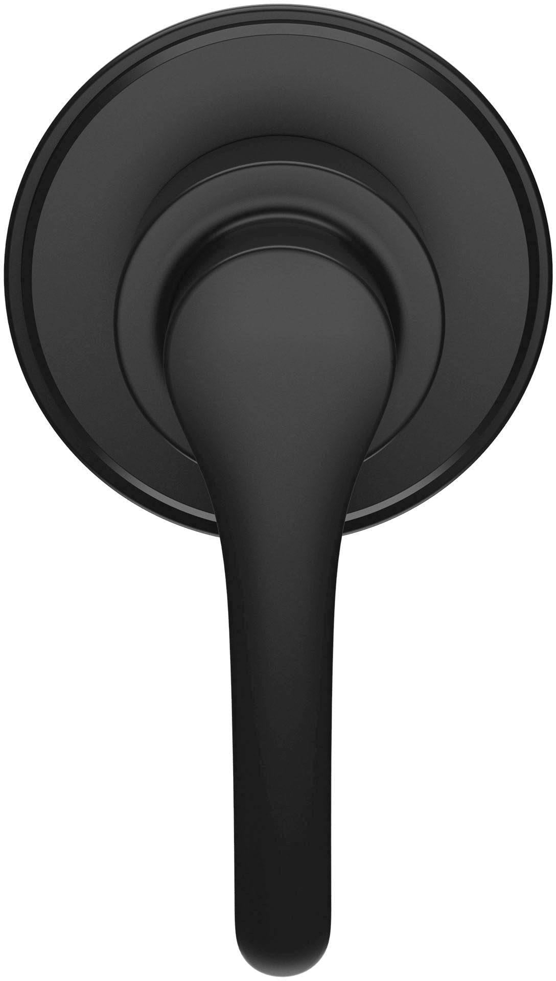 Matte Black Diverter Valve Trim Kit U6526