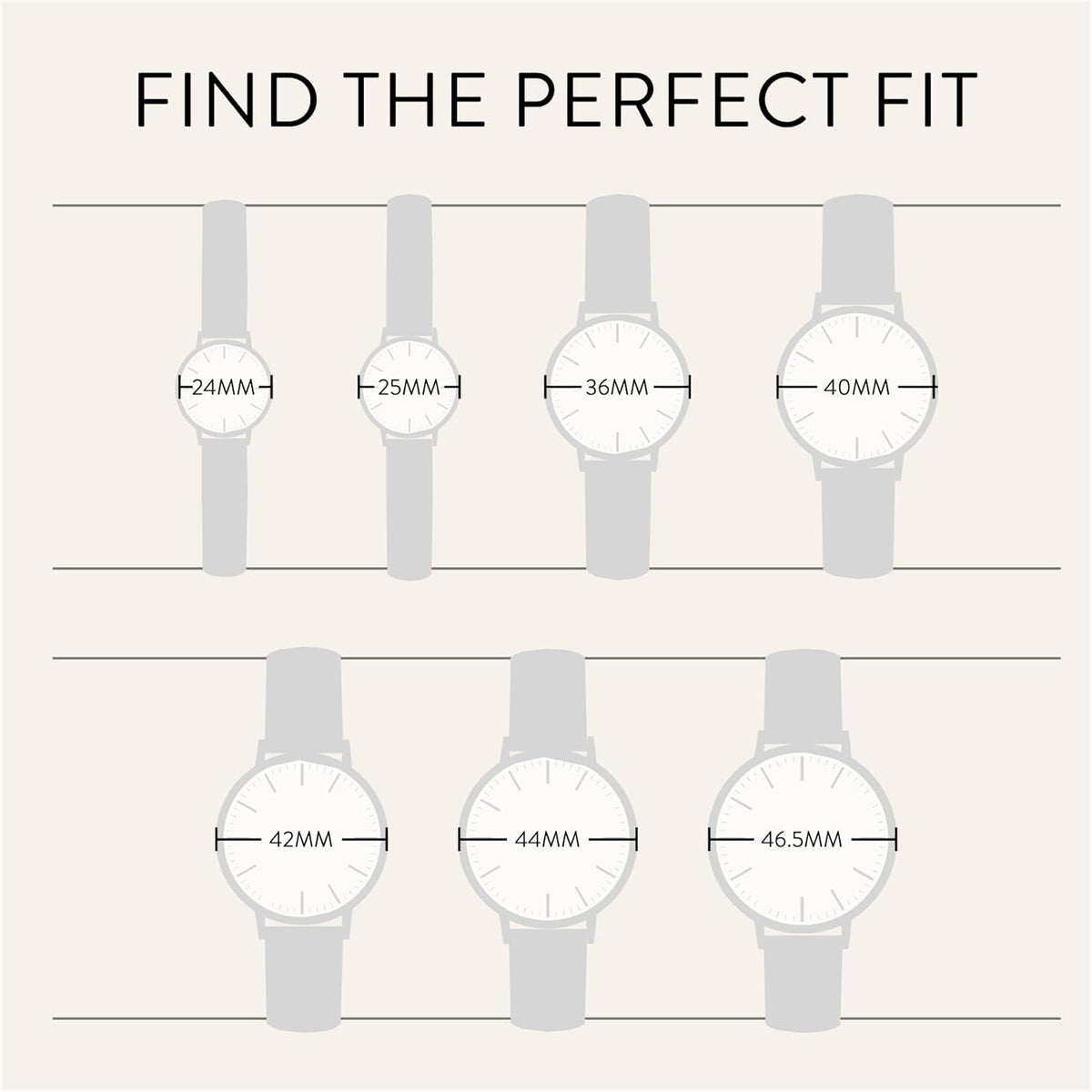Slim Analog Watch - Minimalist, Water Resistant 3 ATM/30 Meters Dress Watch - Japanese Quartz Wristwatch - 42mm O623460