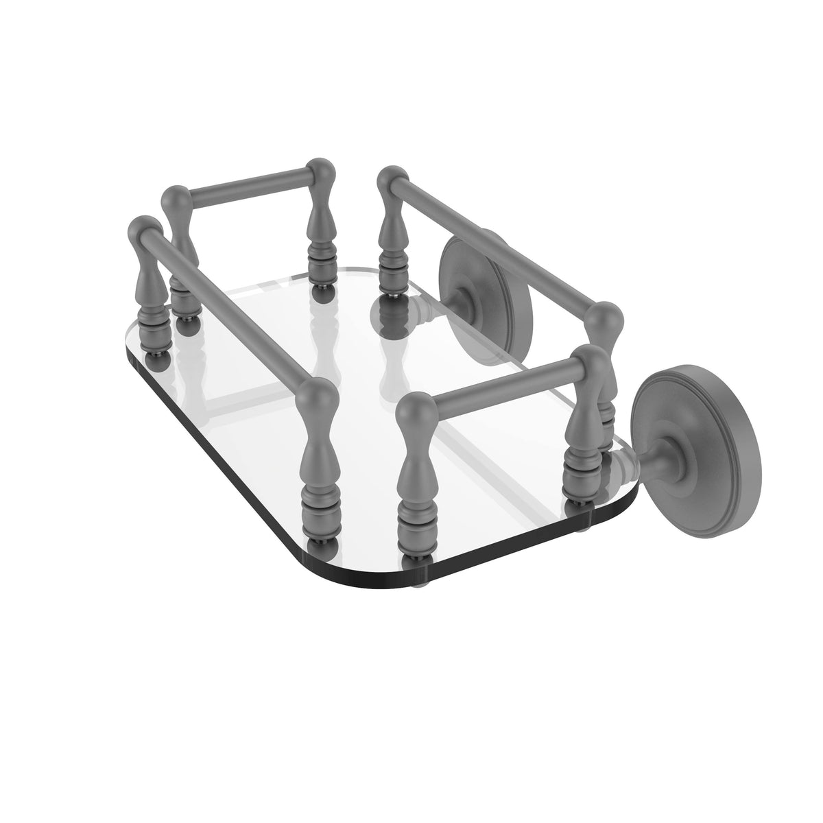 Wall Mounted Glass Guest Towel Tray U36000