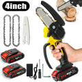 4 inch Mini Cordless Chainsaw with 2 Battery G200