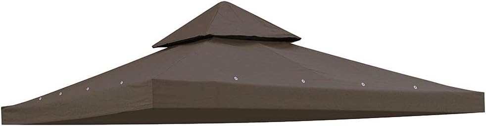 8'x8' Dark Green Gazebo Canopy Replacement Top Cover S74077