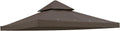 8'x8' Dark Green Gazebo Canopy Replacement Top Cover S74077