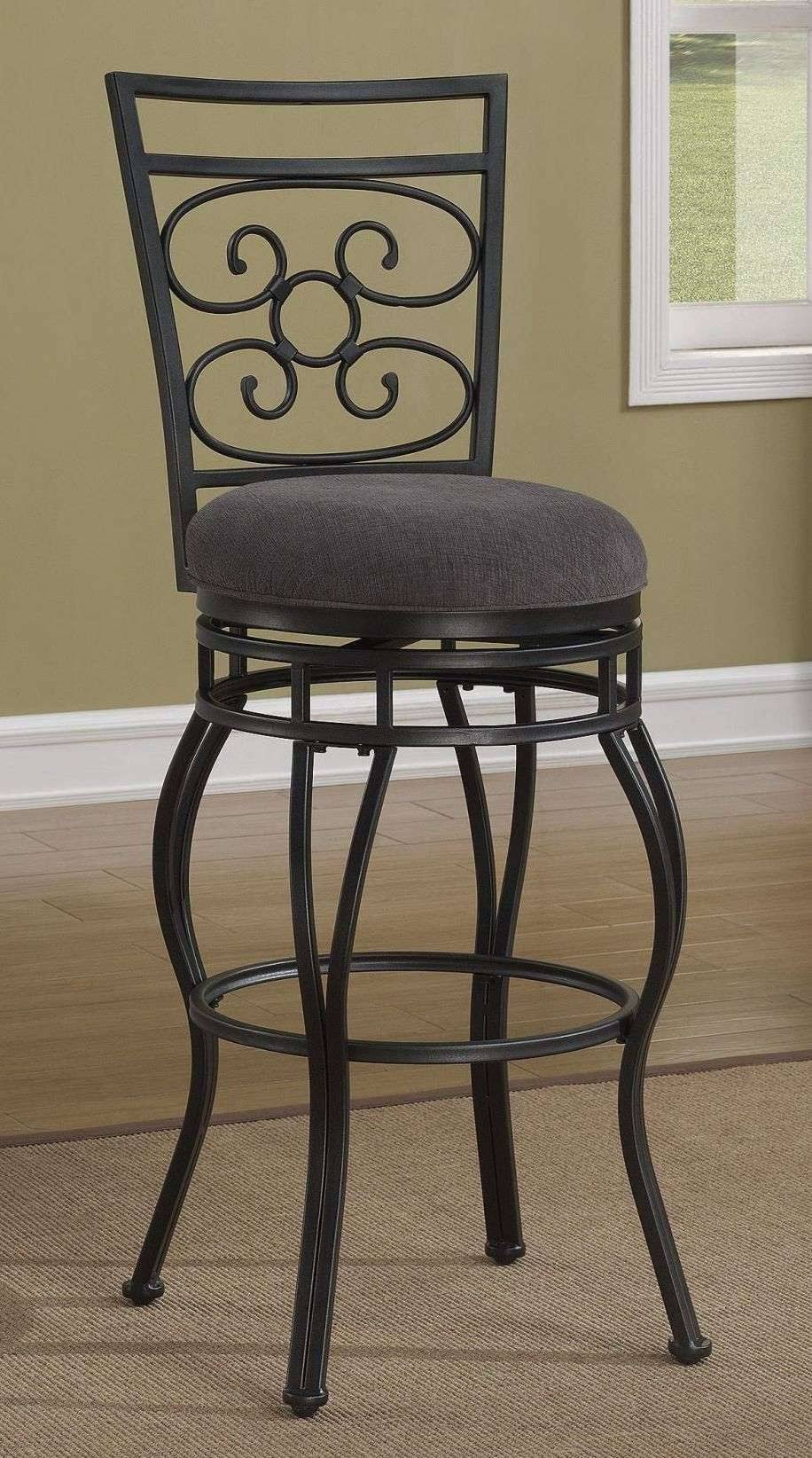 Black Bar Stool C49385