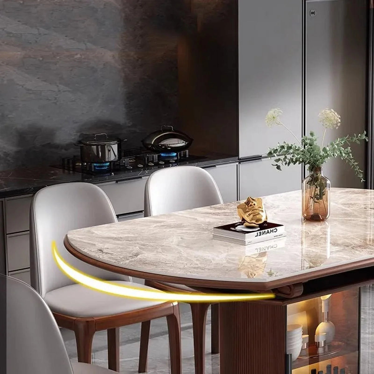 Round Folding Dining Table O3127