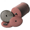 4-1/2x22 x 7/8x22 AO Aluminum Oxide Fiber Discs, 120 Grit C4031