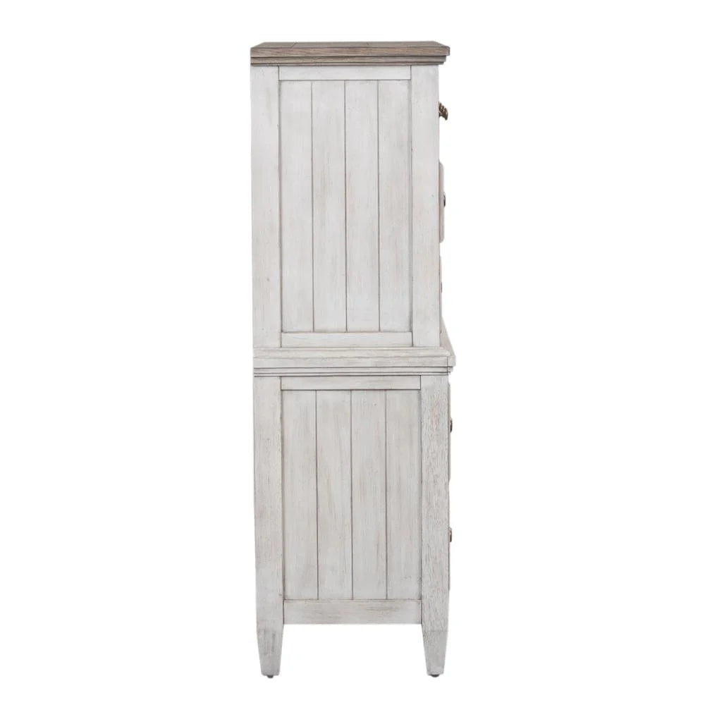 White 5 Drawer Chest I7121