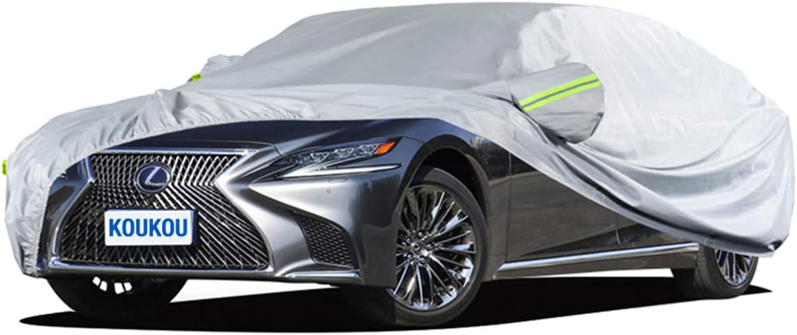 6 Layers Waterproof Car Cover 193 X72 X59 inches H48063