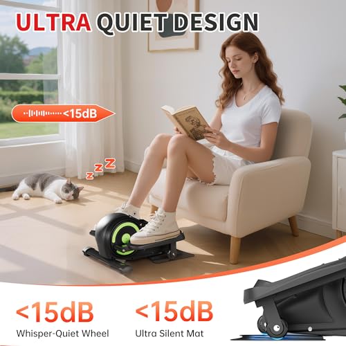 Electric Ellipse Leg Exerciser with 8 Resistance Levels X730819