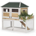 Chicken Coop with Herb Planter K531