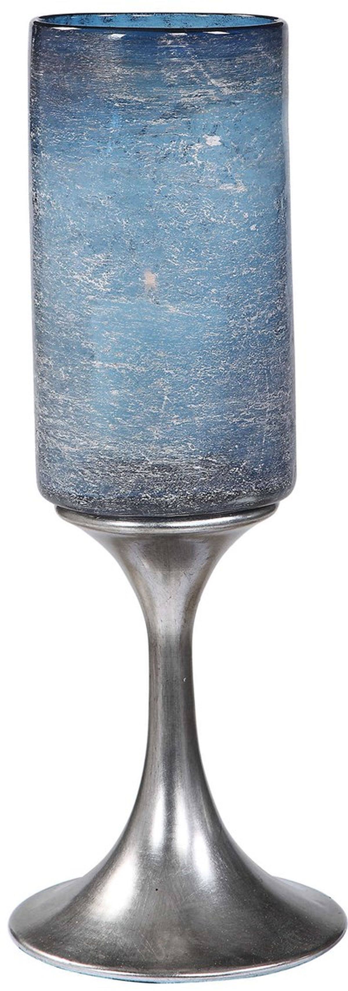 Blown Glass Candleholder V97725