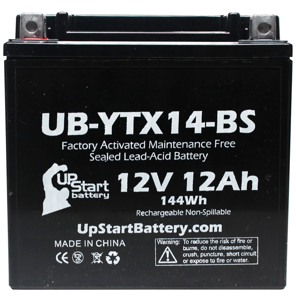 12V 12Ah Sealed AGM Motorcycle Battery V40605