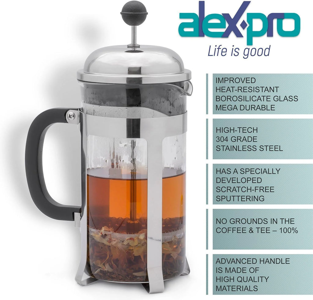 Stainless Steel French Press Coffee Maker Z4993