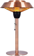 1500W Infrared Electric Patio Heater with Brush Copper Finished G805