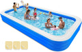 145" X 74" X 22" Inflatable Swimming Pool V7883
