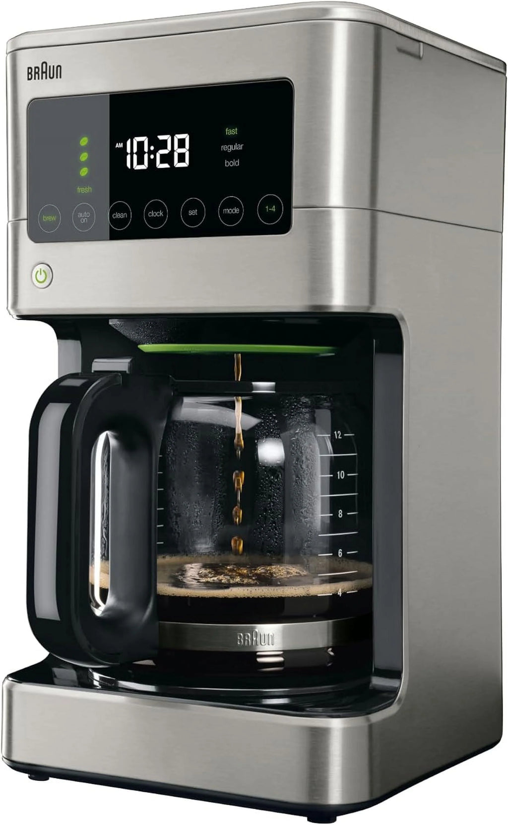 12-Cup Stainless Steel Drip Coffee Maker Q356
