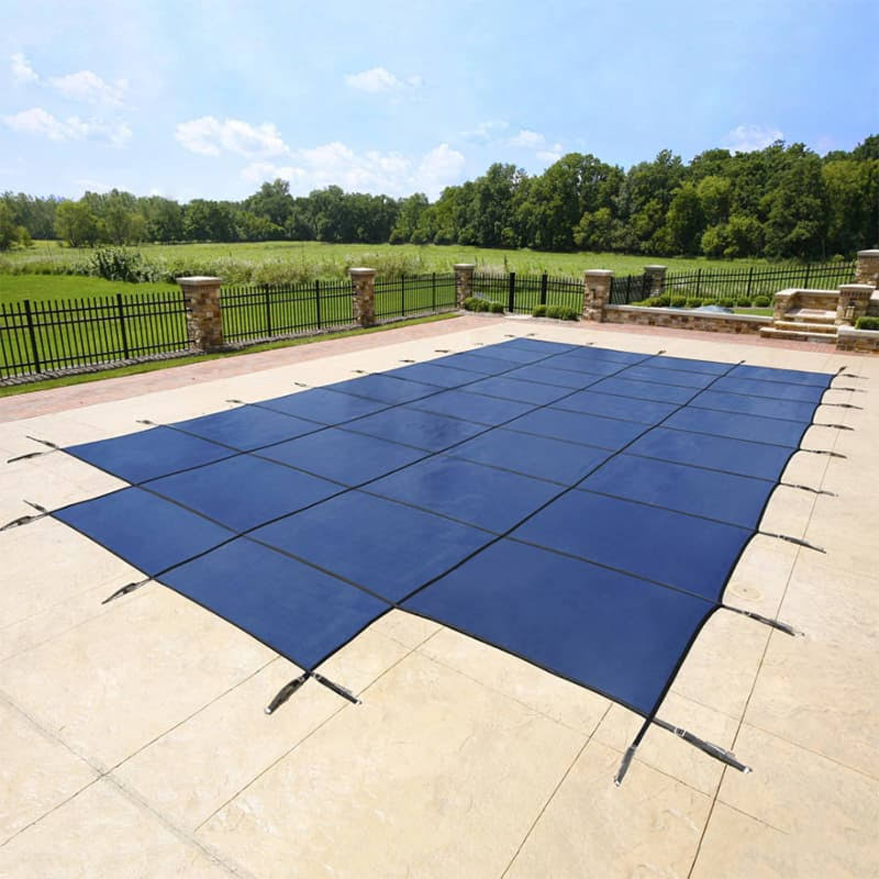 15 x 30 Blue Mesh Safety Cover X257445
