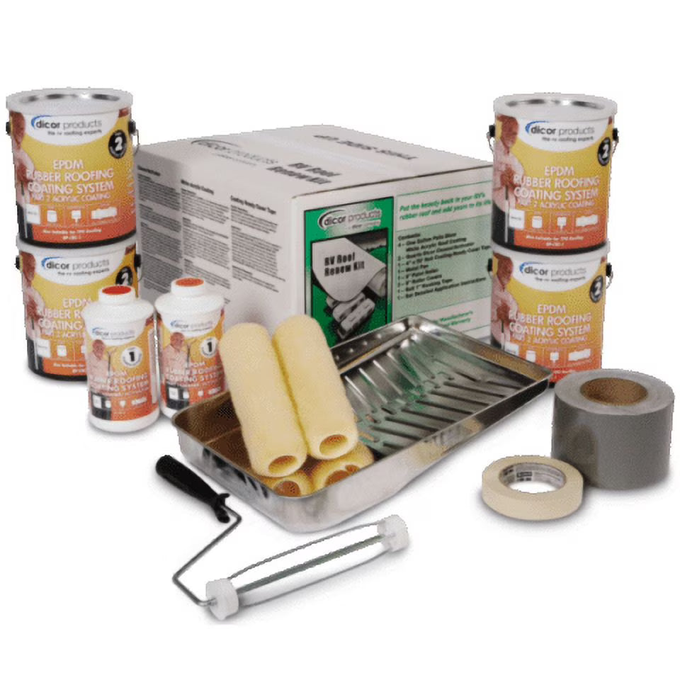 White Repair Kit for EPDM Rubber/TPO Roof D610