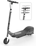 Electric Scooter, Foldable, Adjustable Height, 10mph, 155lbs Max Load C219748