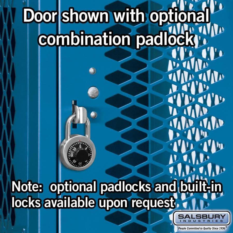 Extra Wide Vented Metal Locker G68020