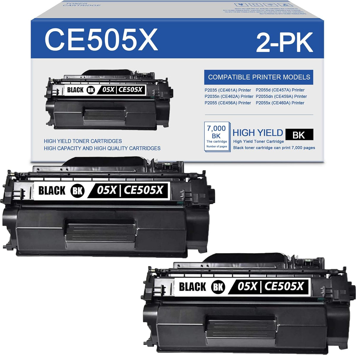 2 Pack Black Toner Cartridge C779