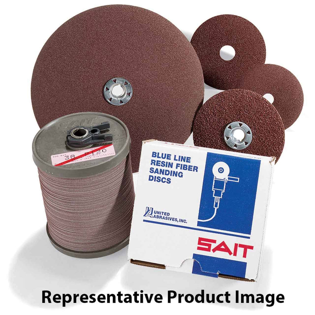 4-1/2x22 x 7/8x22 AO Aluminum Oxide Fiber Discs, 120 Grit C4031