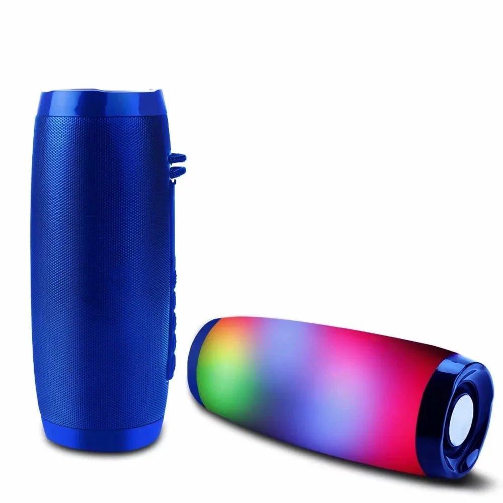 Waterproof Bluetooth 5.0 Portable Speaker with 7 LED Lights T770
