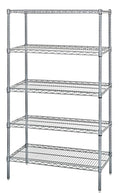 18 inch x 54 inch x 63 inch Stainless Steel 5-Shelf Unit V412142