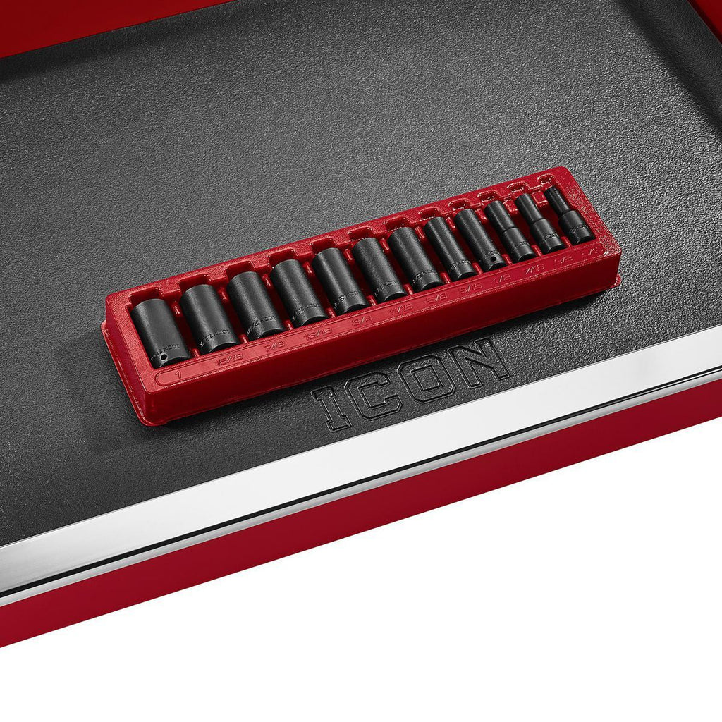 3/8 in. Drive SAE Deep Impact Socket Set, 12-Piece X3834
