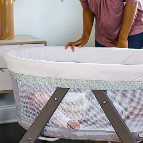 Foldaway Rocking Wood Bassinet S40716
