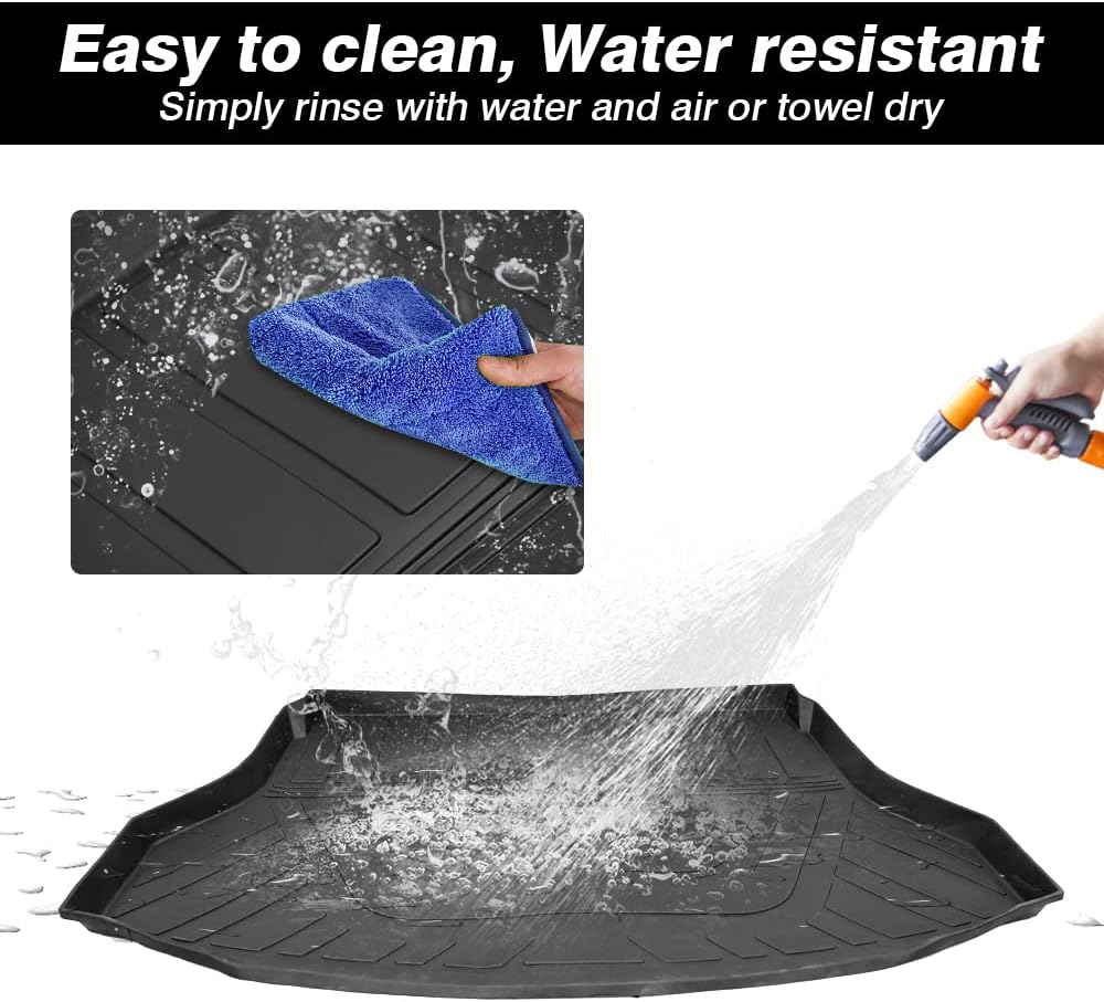 Black TPO Car Cargo Mat Pack of 2 H418