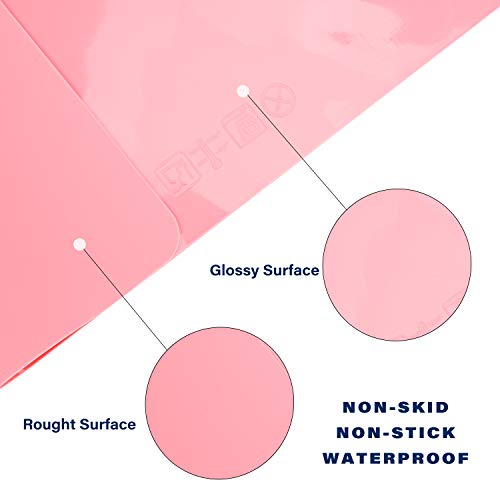 3PCS Silicone Sheet Dark Grey 15.7x11.8 inches D661