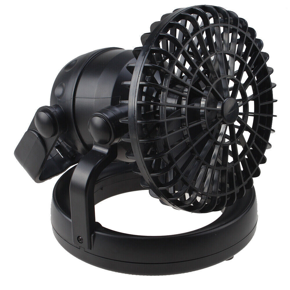 2-in-1 Portable Camping Tent Light Fan C6029
