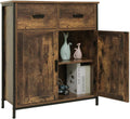 Industrial Storage Cabinet with 2 Drawers and Doors K560