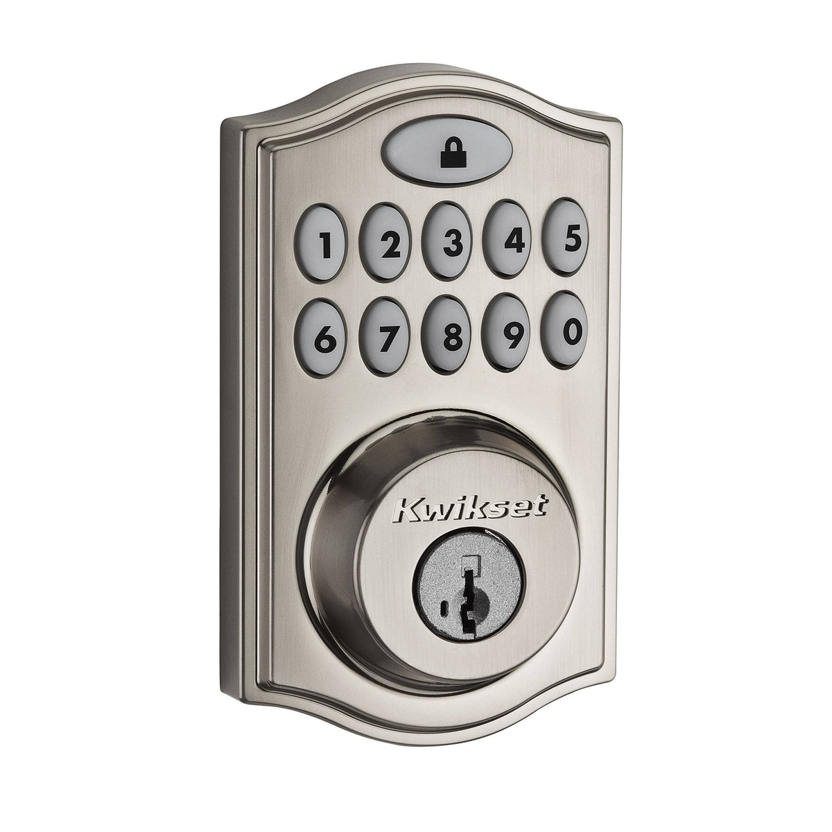 Satin Nickel Zigbee Deadbolt M137992