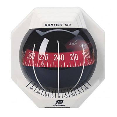 White / Red Compass with Bracket O63441