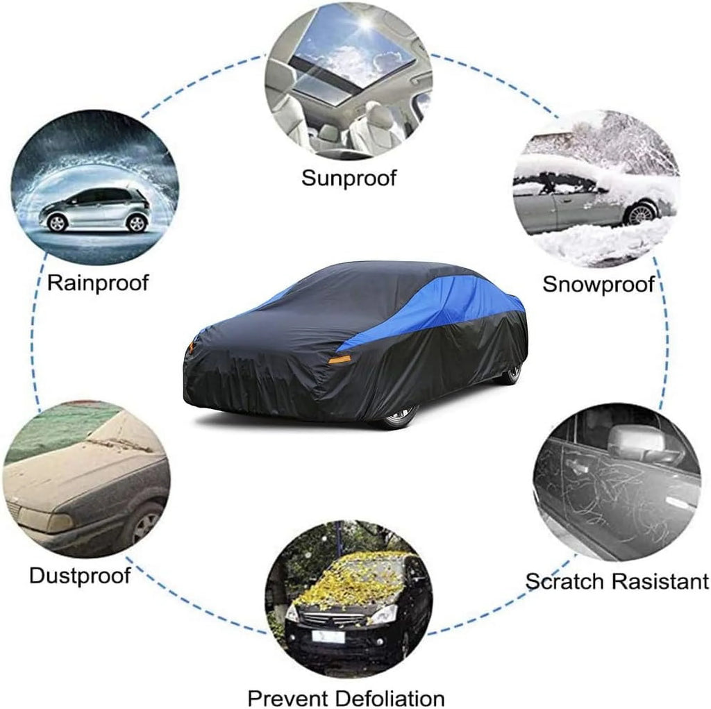 Blue All Weather Waterproof Car Cover Z27967